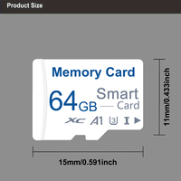 Tarjeta TF con Certificación de Calidad, Lectura y Escritura de Alta Velocidad, Tarjetas de Memoria de 1 GB, 2 GB, 4 GB, 8 GB, 16 GB, 32 GB, Compatibles con Múltiples Dispositivos