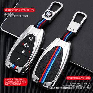 Custodia per Chiavi Auto in Lega di Zinco e Gel di Silice per Chevrolet Equinox Malibu XL Cruze, Portachiavi e Accessori - Product Image 2