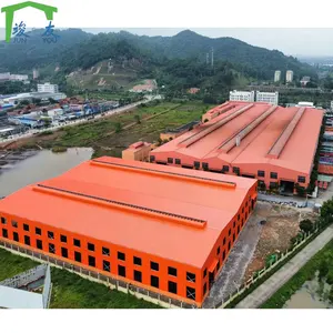 Construction en acier léger structurel préfabriqué à bas prix en Chine Bâtiment en métal Structure en acier préfabriquée