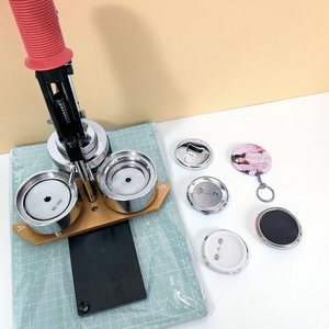 Nhà Sản Xuất Bán Hàng Trực Tiếp 58Mm Nút Báo Chí, Kim Loại Nút Huy Hiệu Pin, Keychain Huy Hiệu Sản Xuất Máy - Product Image 6