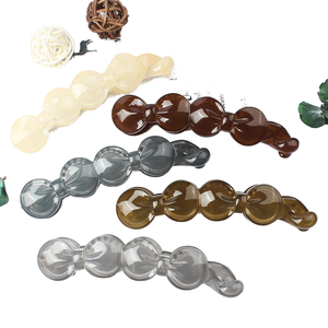 Nuevo Supya Plastic Bow-Knot Matte Glossy Banana Clip mejora el volumen del cabello Versátil Uso diario Horizontal Vertical <span class=keywords><strong>Cola</strong></span> <span class=keywords><strong>de</strong></span> <span class=keywords><strong>caballo</strong></span> - Product Image 1