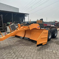 Niveleuse de terrain automatique traînée avec contrôle laser/GPS, lame de niveleuse hydraulique pour tracteur pour le nivellement des terres agricoles