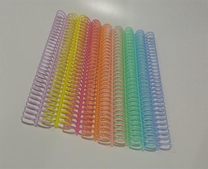 16mm 19mm nhựa lược ràng buộc Vòng mul-màu ràng buộc Vòng cho lá lỏng lẻo của máy tính xách tay thư mục Nhật Ký - Product Image 2