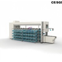 Système de tri mural intelligent 3D à faible taux d'erreur avec intégration ERP Pick-to-Light automatique et fonctionnement stable multi-étages