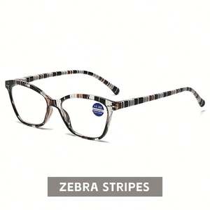 Gafas de lectura para mujer con logotipo personalizado, elegantes, de moda 2025, con bisagras de resorte, estilo ojo de gato y remaches, para presbicia - Product Image 5