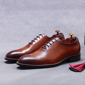 Zapatos Oxford Cuadrados con Cordones ASTON M.JAZZ, Hechos a Mano, de Lujo, con Parte Superior de Cuero Vacuno, Transpirables, Ligeros y Antideslizantes - Product Image 5