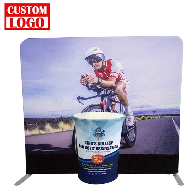 High Quality Photography Backwall Straight Pop up Display Stand Photo Booth Backdrop