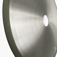 Roue de meulage diamant mm 14A1 CBN renforcé, parallèle, pour le fer outil de meulage, rainurage