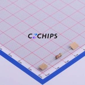 Resistencia de Orificio Pasante CR1/4W-120K 5%-ST52, Componente de Orificio Pasante (THT), Película de Carbono D2.7xL6.2mm 120kOhm 5% 250V - Product Image 1