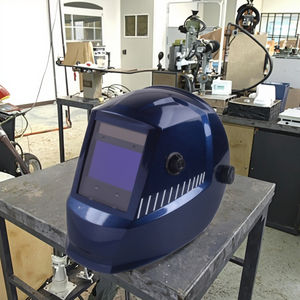 Casque de soudage à obscurcissement automatique à double couche, véritable couleur PP, vision large, pour soudage TIG MIG, fourni directement par l'usine - Product Image 1