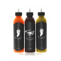 Bouteilles souples en PET de 5oz, 10oz, 12oz pour sauce Sriracha, miel, sauce tomate, sauce piquante, sauce Tabasco – Distributeurs de sauces