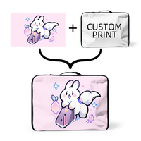 Tas Oxford Cetak Karakter Kawaii Custom Pabrik, Tempat Penyimpanan Selimut Anti Debu untuk Penggunaan Rumah Tangga