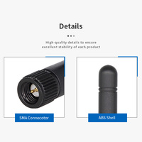 Antenne double bande WiFi 2.4GHz 5GHz 5.8GHz 3dBi MIMO RP SMA mâle pour routeur WiFi Carte réseau sans fil Adaptateur USB