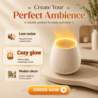 Diffuseur d'arômes flamme automatique, pulvérisateur de parfum, humidificateur d'huiles essentielles, à brancher, pour la maison