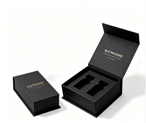 Scatola Rigida in Carta Personalizzata per Fiale da 3ml 5ml 10ml, Chiusura Magnetica, Confezione Regalo per Cosmetici - Product Image 1