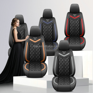 Housses de siège de voiture en cuir noir, entièrement enveloppantes, respirantes, résistantes à l'usure, toutes saisons, pour <span class=keywords><strong>Volkswagen</strong></span> <span class=keywords><strong>Golf</strong></span> Tiguan Polo Passat - Product Image 6