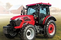 Tracteur agricole 160 CV - Pompe variable en option 200 L/min, 3-4 blocs de soupapes arrière, cabine climatisée, Euro V