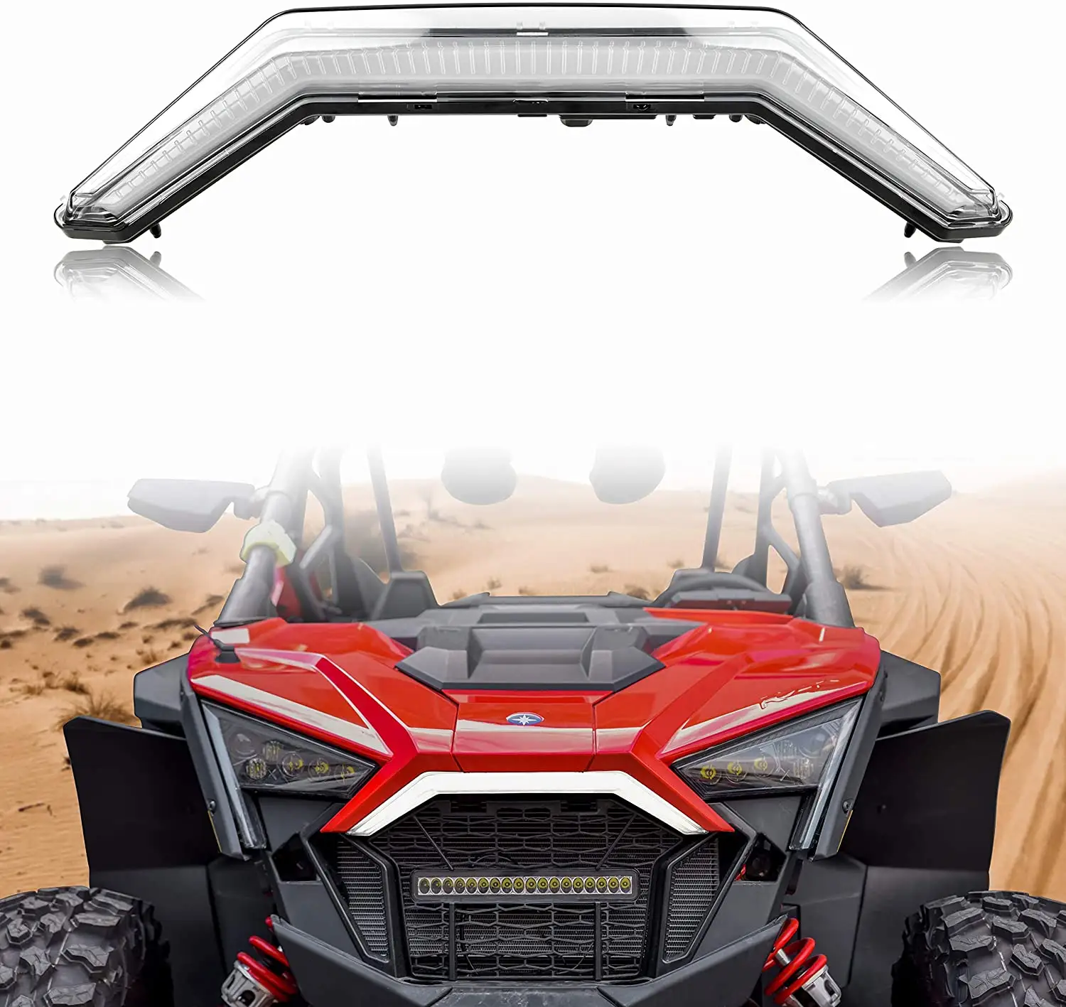 Luz de señalización frontal para Polaris RZR PRO R/XP Ultimate/Sport/Premium/LE/4