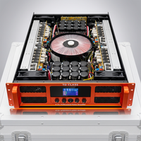 Amplificateur de puissance de classe TD haute puissance 4 canaux 2000W par canal, amplificateur de puissance stéréo professionnel pour caissons de basses, enceintes, DJ, scène