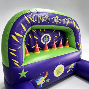 Juego de Tiro Inflable Interactivo para Exteriores, Campo de Tiro Gigante con Pistolas <span class=keywords><strong>Nerf</strong></span> Inflables para Niños y Eventos Familiares - Product Image 5