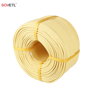 10mm 16mm 20mm 30mm Aramid Rope Strong Flame Retardant Fire Proof Cord Safety Double Braided Kevlars Fiber Aramid Rope