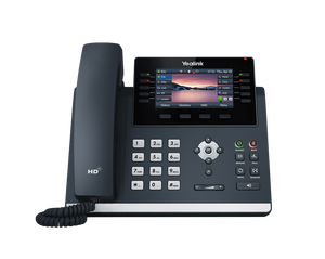 Téléphone IP Yealink T46U neuf, 16 comptes VoIP, écran couleur 4,3 pouces, en stock - Product Image 1