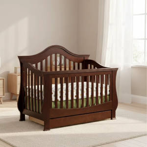 Lit de sieste Montessori en bois massif de haute qualité pour maternelle et garderie, blanc, réglable en hauteur, spécial chambre d'école - Product Image 1