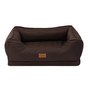 Luxe orthopedisch traagschuim hondenbed met aangepast logo, rechthoekige hondenbank, comfort voor alle seizoenen, klassiek antislip - Product Image 3