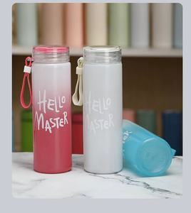 All'ingrosso della fabbrica la mia bottiglia di vetro per ragazze bollitore Pop-up Spray per <span class=keywords><strong>bambini</strong></span> e studenti all'aperto portableshstraw bottiglia di acqua 500ml - Product Image 6