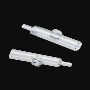 Tube d'aspiration de mucilage de meconium Huayue, dispositif d'aspiration manuelle sous vide en silicone transparent jetable pour nouveau-nés - Product Image 1