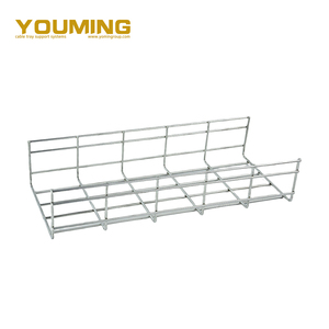 Soporte de bandeja de <span class=keywords><strong>cable</strong></span> de malla de alambre galvanizado de buena calidad para gestión de cables - Product Image 4