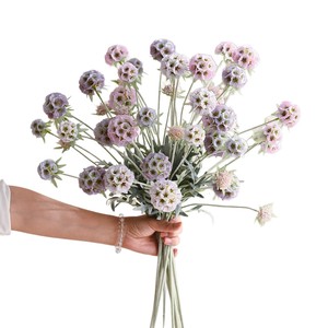 Fleurs artificielles à tête unique en soie pour décoration de mariage, bouquet, ornement de maison, décoration de plafond - Product Image 5