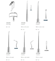 Instruments de chirurgie plastique SHINVA, instruments de chirurgie maxillo-faciale, instruments pour la réparation des fissures labiales et palatines non syndromiques
