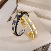 Bracelet manchette ouverte de luxe en argent sterling 925 plaqué or, filigrane brossé italien, vente en gros, bijoux haut de gamme les plus vendus
