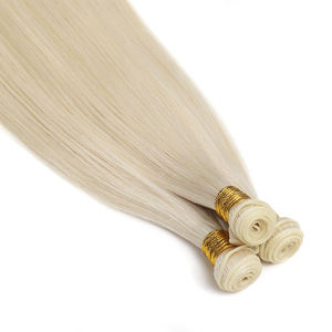 Peau double dessiné main attaché génie trame extensions de cheveux 100% cheveux humains remy vierge russe invisible trou trame extensions de cheveux - Product Image 1