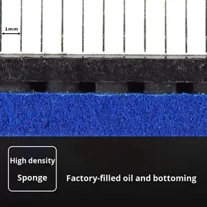 Yinhe Beidou lớn gáo cao độ nhớt cao chống keo mụn trong đàn hồi bóng bàn vợt cao su 9035 # Đen 30-80 bpm miếng bọt biển - Product Image 5