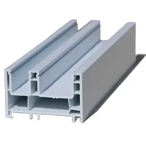 Upvc Plastic Window Anti-uv Casement or Sliding Three Track Extrusion 88 Series Door Sash upvc Pvc Profile