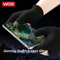 Nouvelles Manches de Doigts de Jeu en Fibre d'Argent Personnalisées, Gant de Jeu Mobile, Pattes de Mains pour Pubg