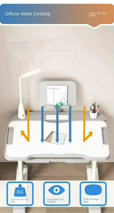 Giới hạn thời gian đặc biệt cung cấp công nghệ hiện đại ổn định thép sinh viên Bàn và ghế với văn bản Pad - Product Image 2