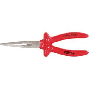 KS TOOLS 1000V Alicates de punta doblada, recto, 200mm - Product Image 2