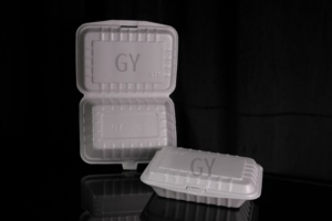 Cajas de comida Contenedores de espuma de un solo uso Cajas de espuma para llevar Envases de alimentos desechables Contenedores de servicio de comida Contenedores para llevar - Product Image 6