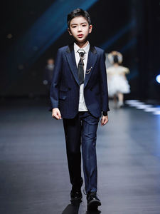 Costume de mariage pour garçons enfants vin rouge scène Performance costume formel enfants école costume enfants anniversaire cérémonie chœur Costume - Product Image 5