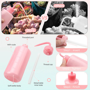 Frasco Plástico Vazio de 150ml 250ml em LDPE para Enxágue de Tatuagem, Experimentos Químicos e Limpeza - Product Image 3