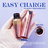 Machine de maquillage permanent numérique sans fil Dragonhawk Premium Charmant, double batterie, modèle P60, machine à tatouer