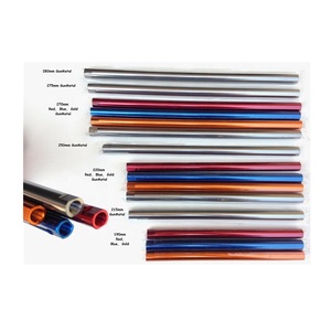 Luckyway parti di lavorazione CNC 6061 lega di grado anodizzato colorato M8 LH/RH Hex go kart tirante - Product Image 1