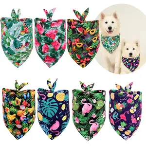 Bandana ajustable de poliéster para perros, accesorios para mascotas para el Día de San Patricio, venta al por mayor