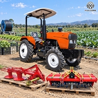 Livraison Gratuite : Contrepoids Avant et Arrière FULCORE pour Tracteur, Sélection Flexible des Engrenages pour la Préparation des Terres