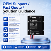Contrôleur solaire PWM Boost 3238 3.2V 40W 20A fiable de Sukite pour éclairage public à énergie solaire avec capteur