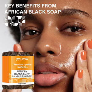 สบู่ดำสำหรับสิวจากแอฟริกันออร์แกนิกสบู่ดำช่วยลดจุดด่างดำช่วยปรับสมดุลผิวมัน - Product Image 3