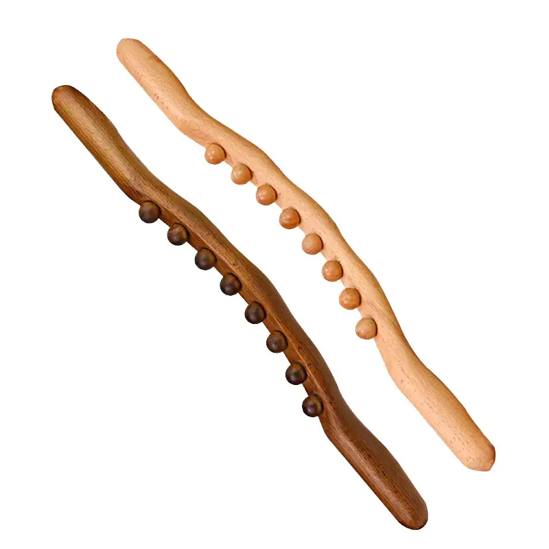 Outils de Drainage des méridiens TCM, en bois de bambou, pour enlever la Cellulite du ventre, bâton de Massage, prêt à être expédié